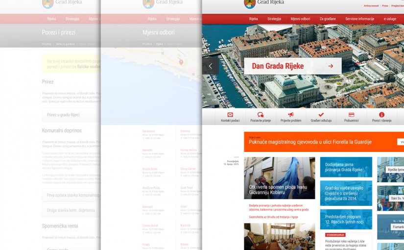 Prijedlog novog dizajna internet stranica grada Rijeke